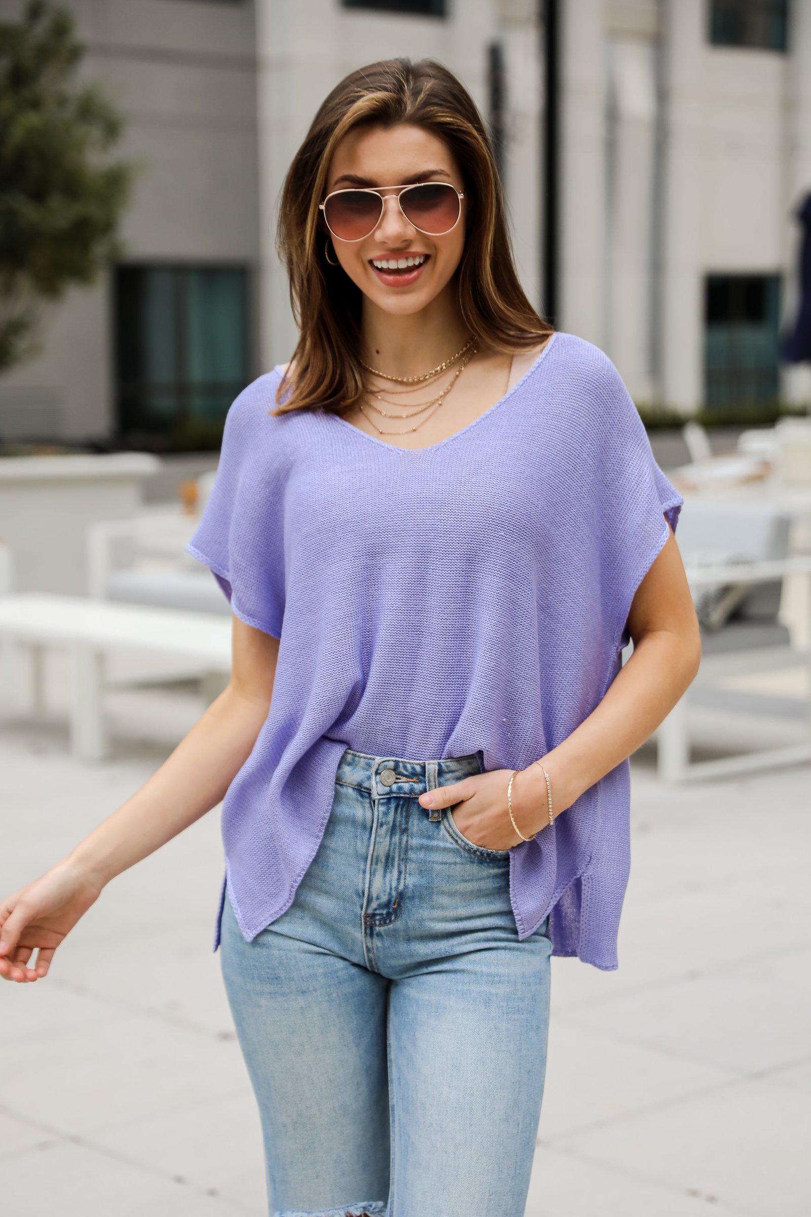 Eliza Lightweight Knit Top DK2