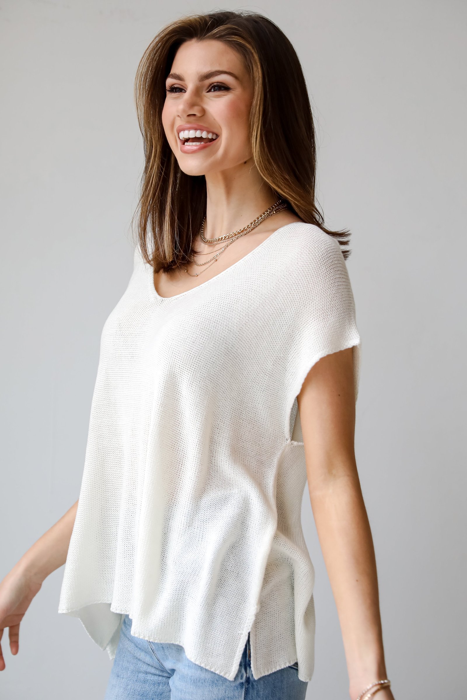 Eliza Lightweight Knit Top DK2