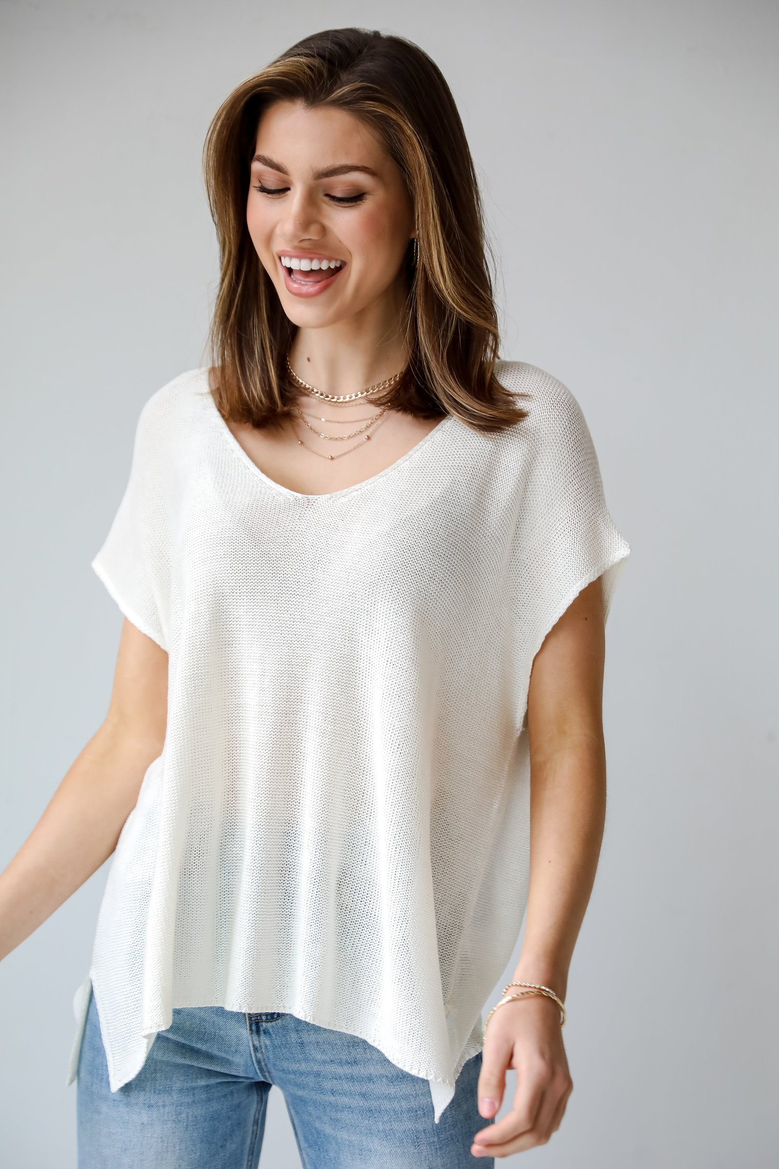 Eliza Lightweight Knit Top DK2