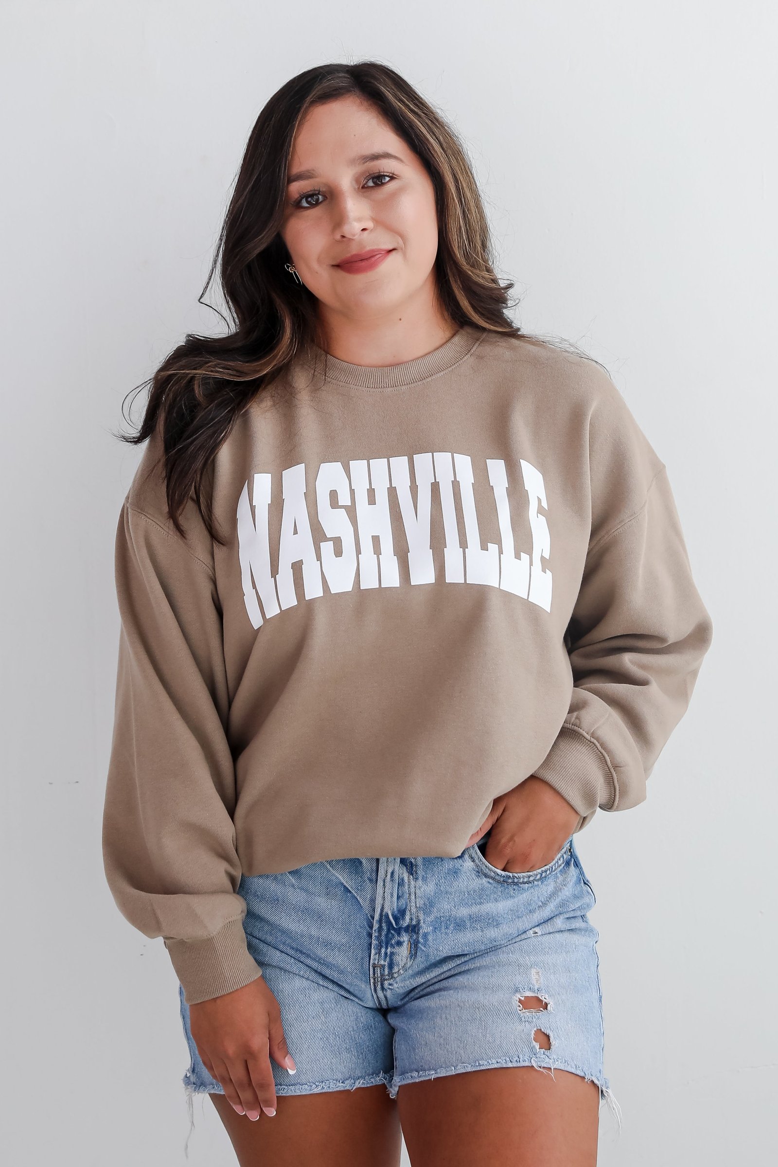 Tan Nashville Sweatshirt DK15