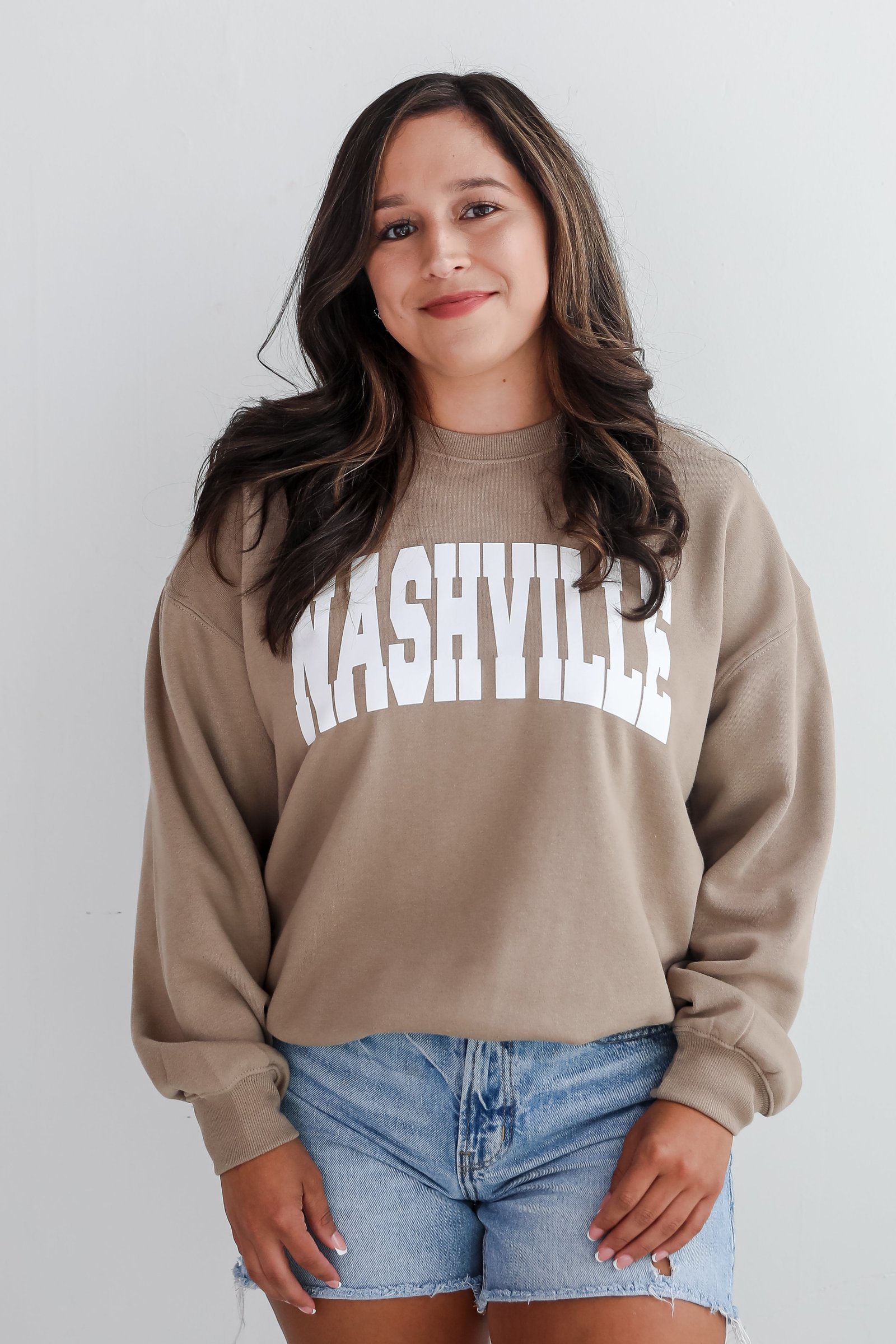 Tan Nashville Sweatshirt DK15